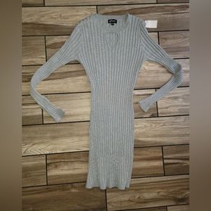 Stretchy long sleeve dress
